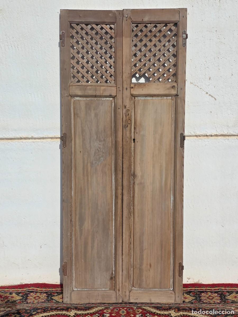 Antig&uuml;edades: Alacena antigua de doble hoja - Foto 1