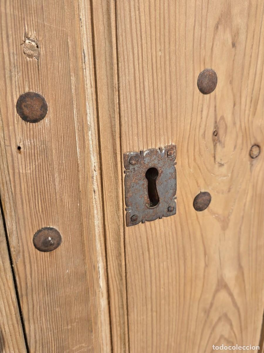 Antig&uuml;edades: Puerta doble antigua de interior - Foto 3