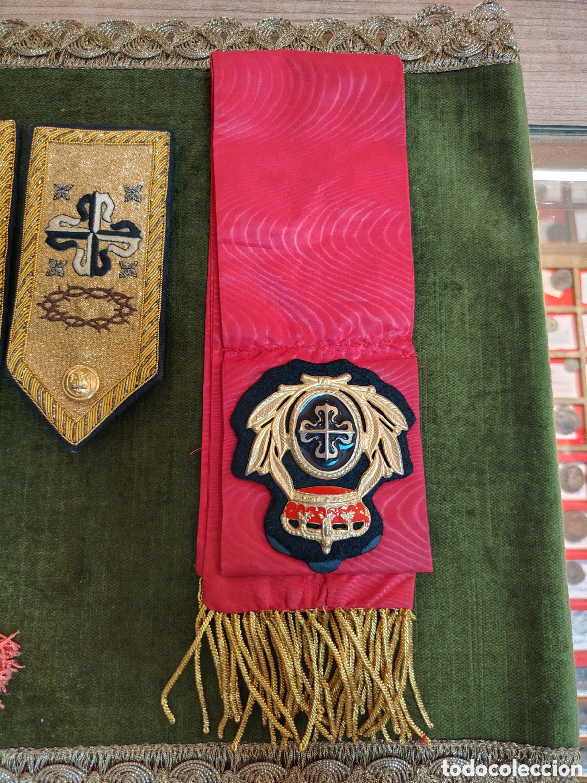Antig&uuml;edades: CONJUNTO PARA UNIFORME DE GALA PROCESIONAL - Foto 14