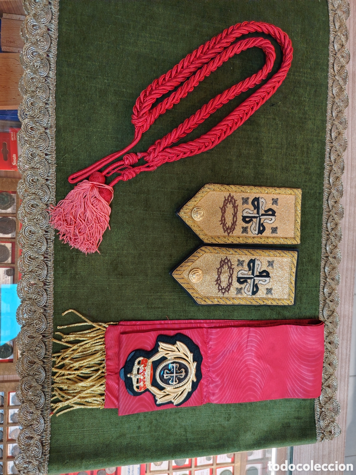 Antig&uuml;edades: CONJUNTO PARA UNIFORME DE GALA PROCESIONAL - Foto 15