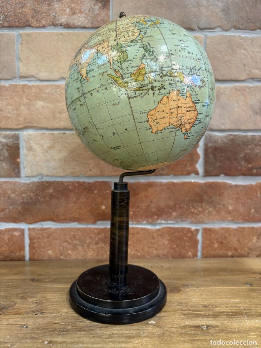 Antig&uuml;edades: Globo terr&aacute;queo antiguo de mesa Dietrich Reimer Berl&iacute;n