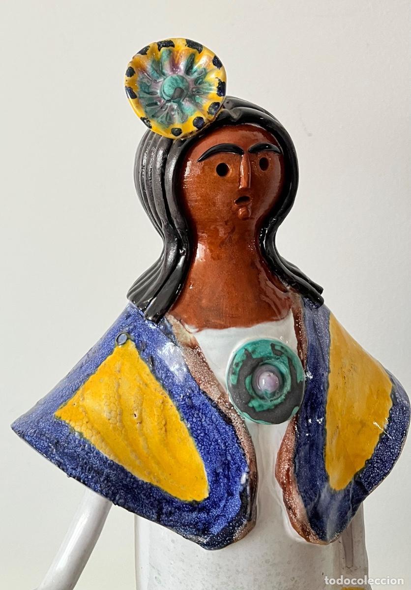 Antig&uuml;edades: MADRE CON NI&Ntilde;A Y FLOR - Foto 5