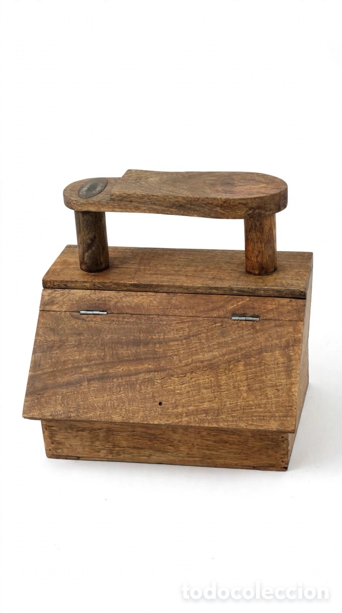 Antig&uuml;edades: Zapatero o caja de limpiabotas Vintage