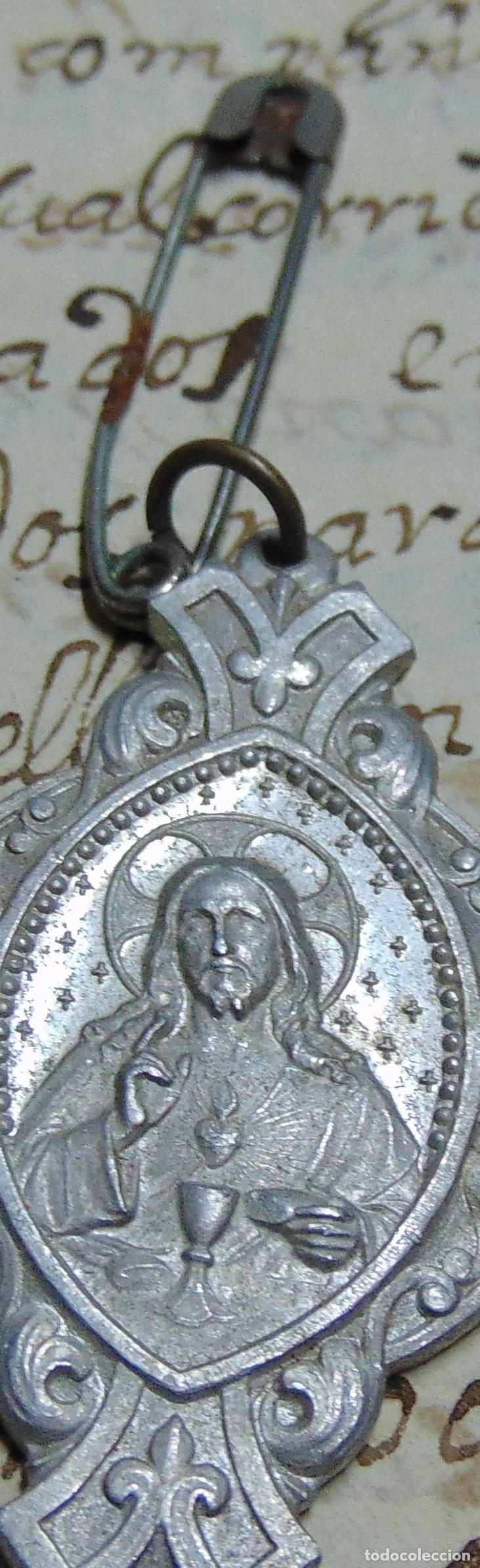 Antig&uuml;edades: MEDALLA RELIGIOSA ALUMINIO NUESTRA SE&Ntilde;ORA DEL PERPETUO SOCORRO