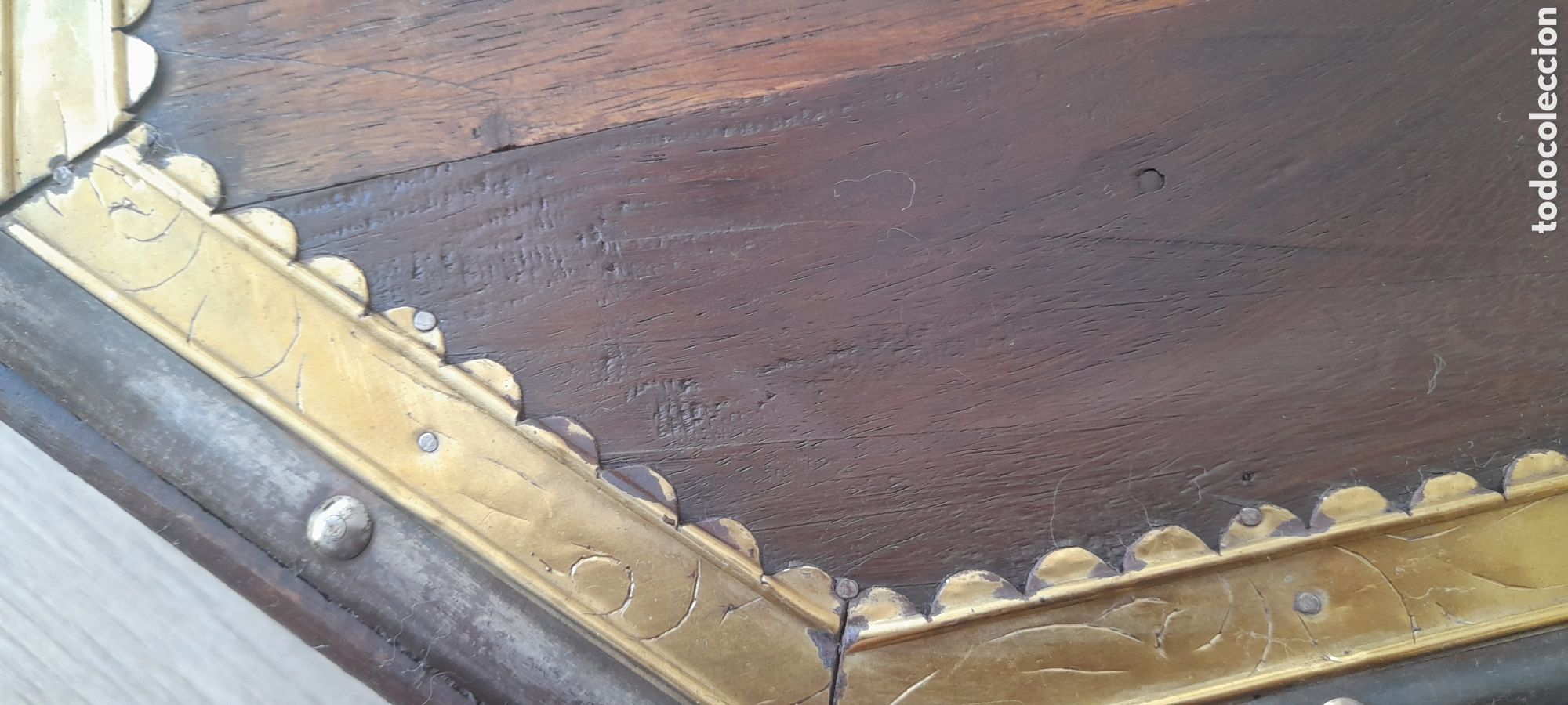 Antig&uuml;edades: Juego de mesitas de madera - Foto 4
