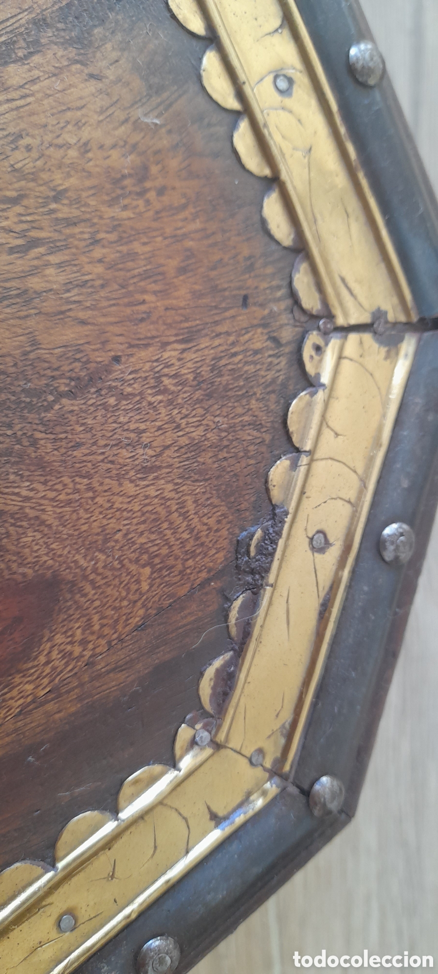 Antig&uuml;edades: Juego de mesitas de madera - Foto 5