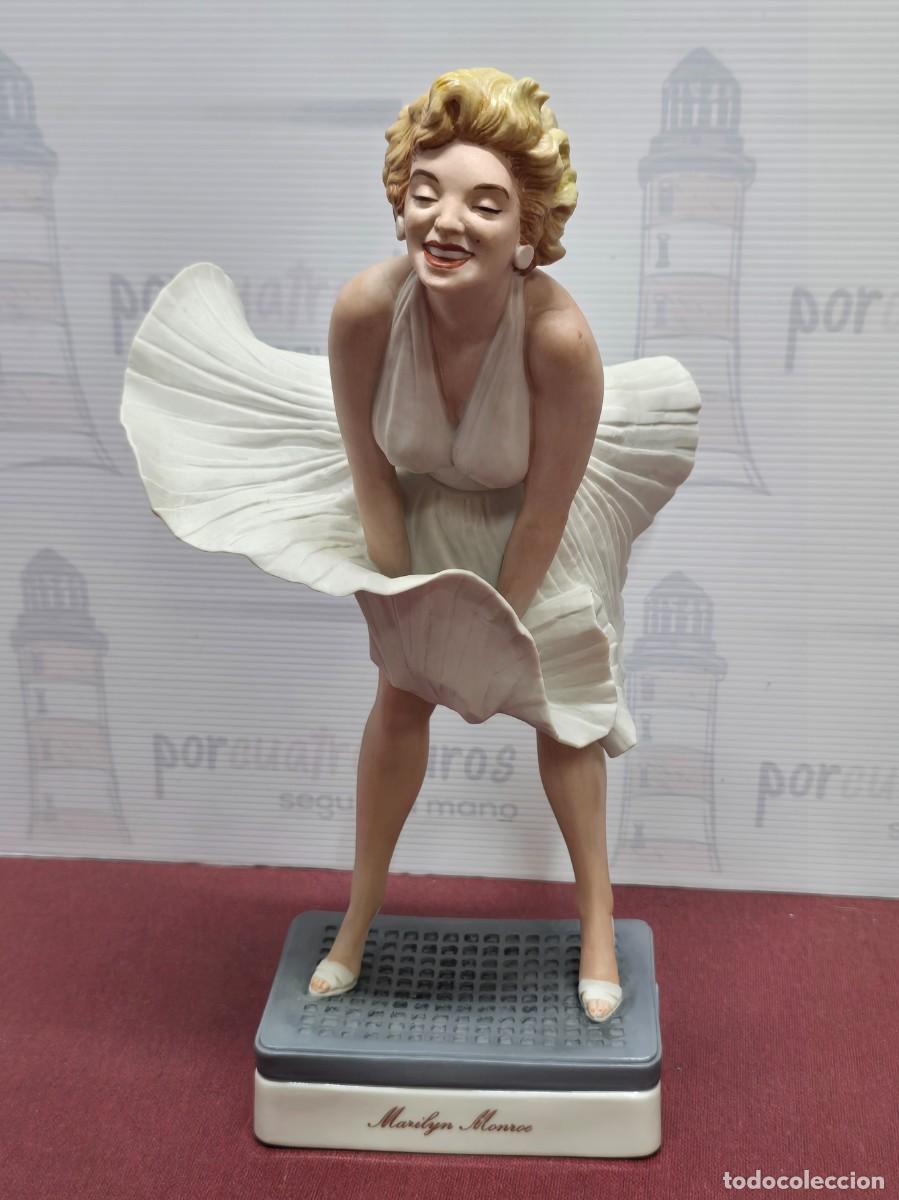 Antig&uuml;edades: Figura de porcelana Marilyn Monroe de ALGORA - 1992