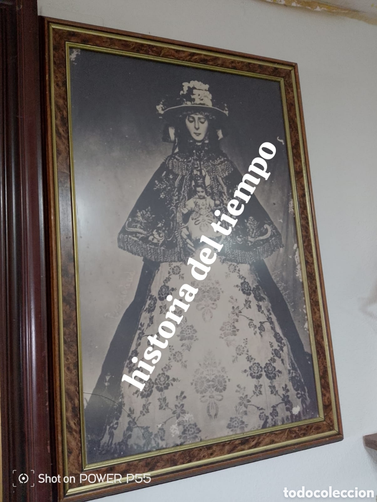 Antig&uuml;edades: Cuadro de la virgen del roc&iacute;o de pastora