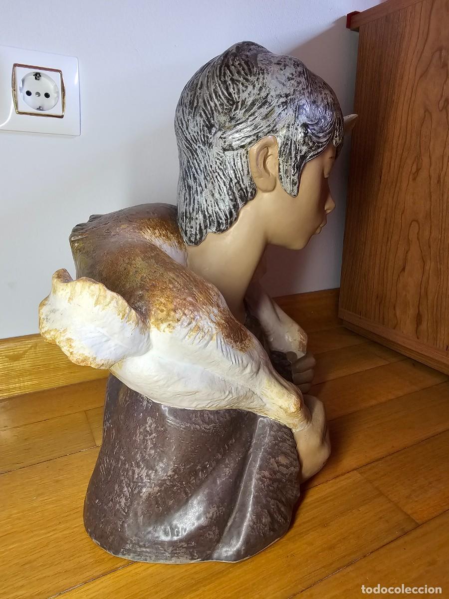 Antig&uuml;edades: Escultura busto de lladr&oacute; - Foto 2