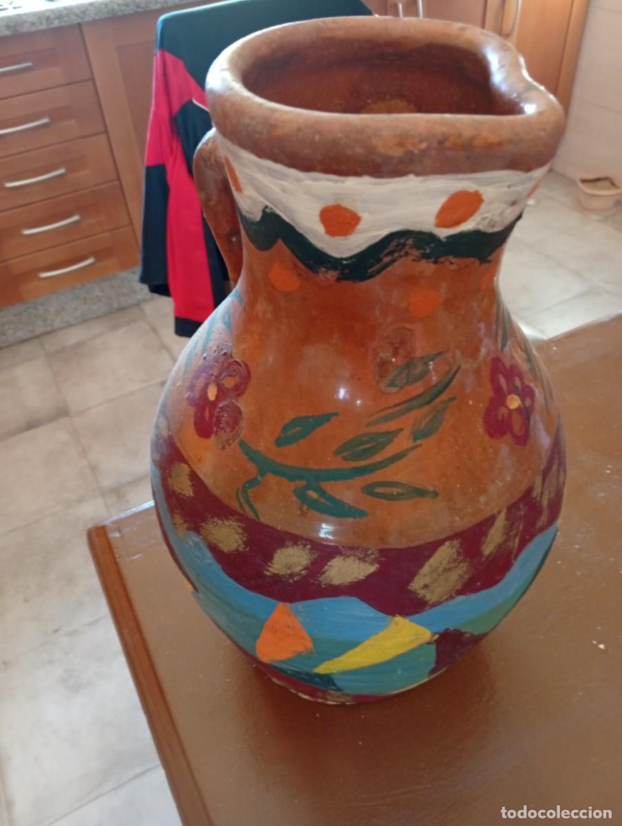 Antig&uuml;edades: Jarr&oacute;n antiguo echo a mano - Foto 3