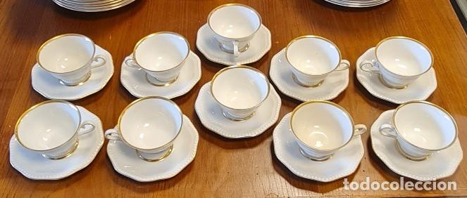 Antig&uuml;edades: 10 tazas y platos a juego Rosenthal Theodor Meyer Bern