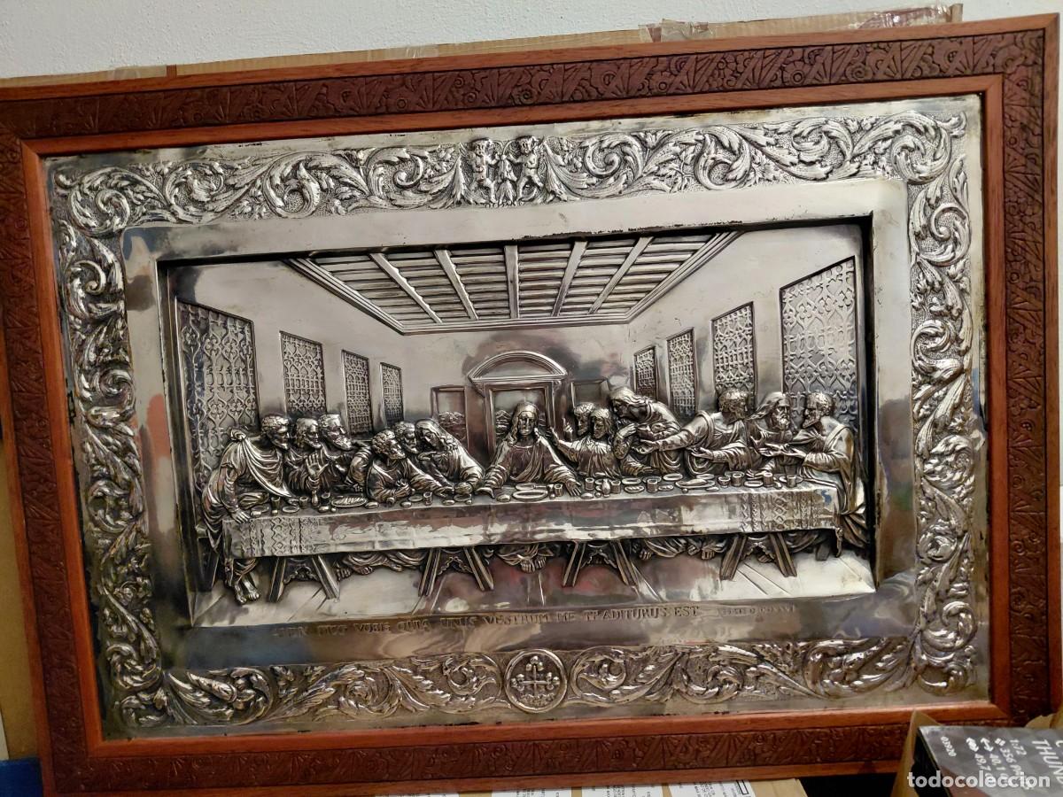 Antig&uuml;edades: Orfebreria ultima cena, ba&ntilde;o de plata