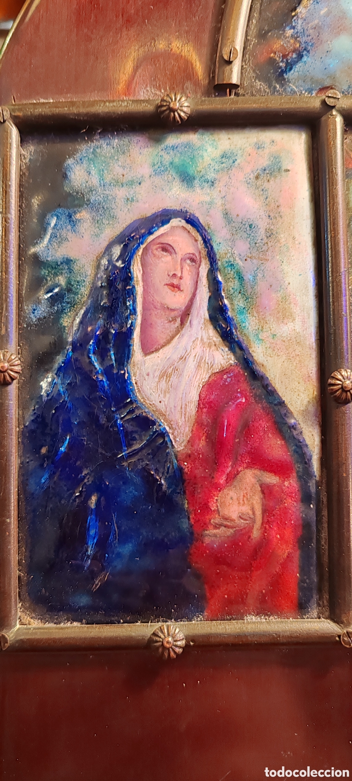 Antig&uuml;edades: Antiguo esmalte religioso - Foto 7
