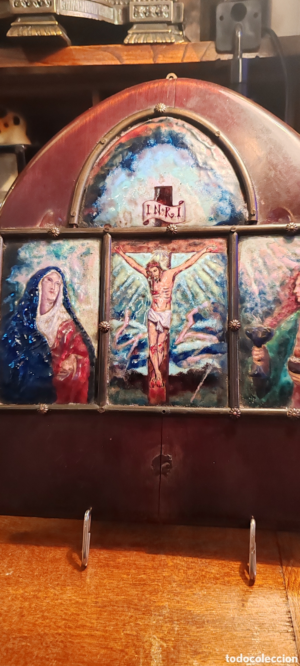 Antig&uuml;edades: Antiguo esmalte religioso - Foto 10