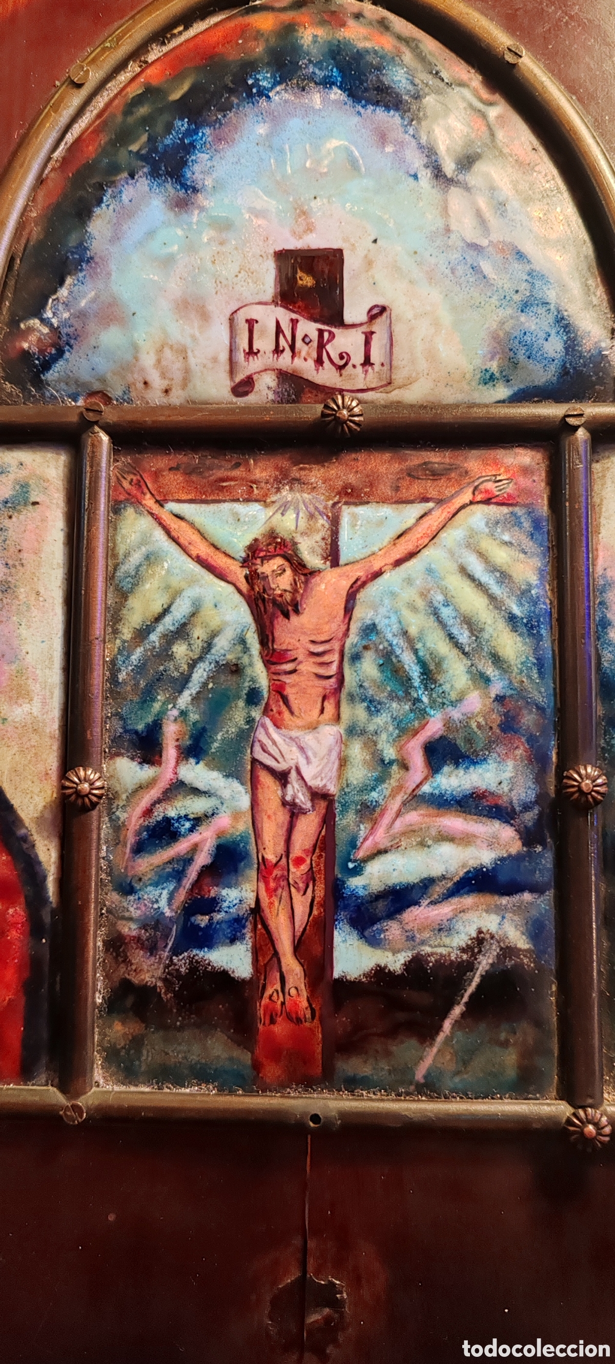 Antig&uuml;edades: Antiguo esmalte religioso - Foto 11