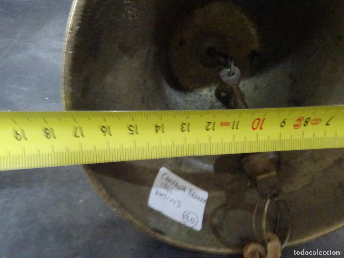 Antig&uuml;edades: CAMPANA DE BRONCE 1842 TECXX 531 - Foto 5