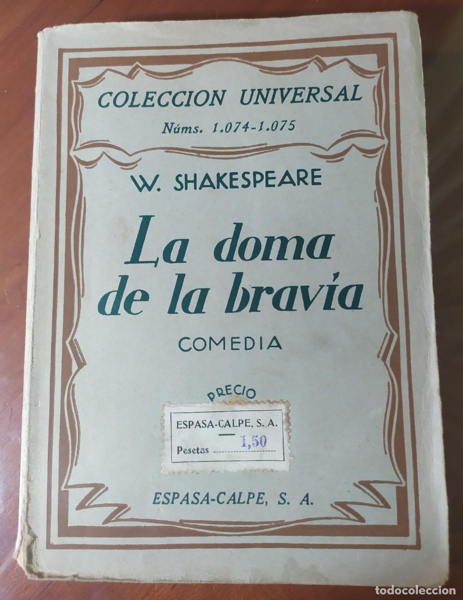Antig&uuml;edades: Lote de 3 Libros Antiguos (1928/1940) de William Shakespeare