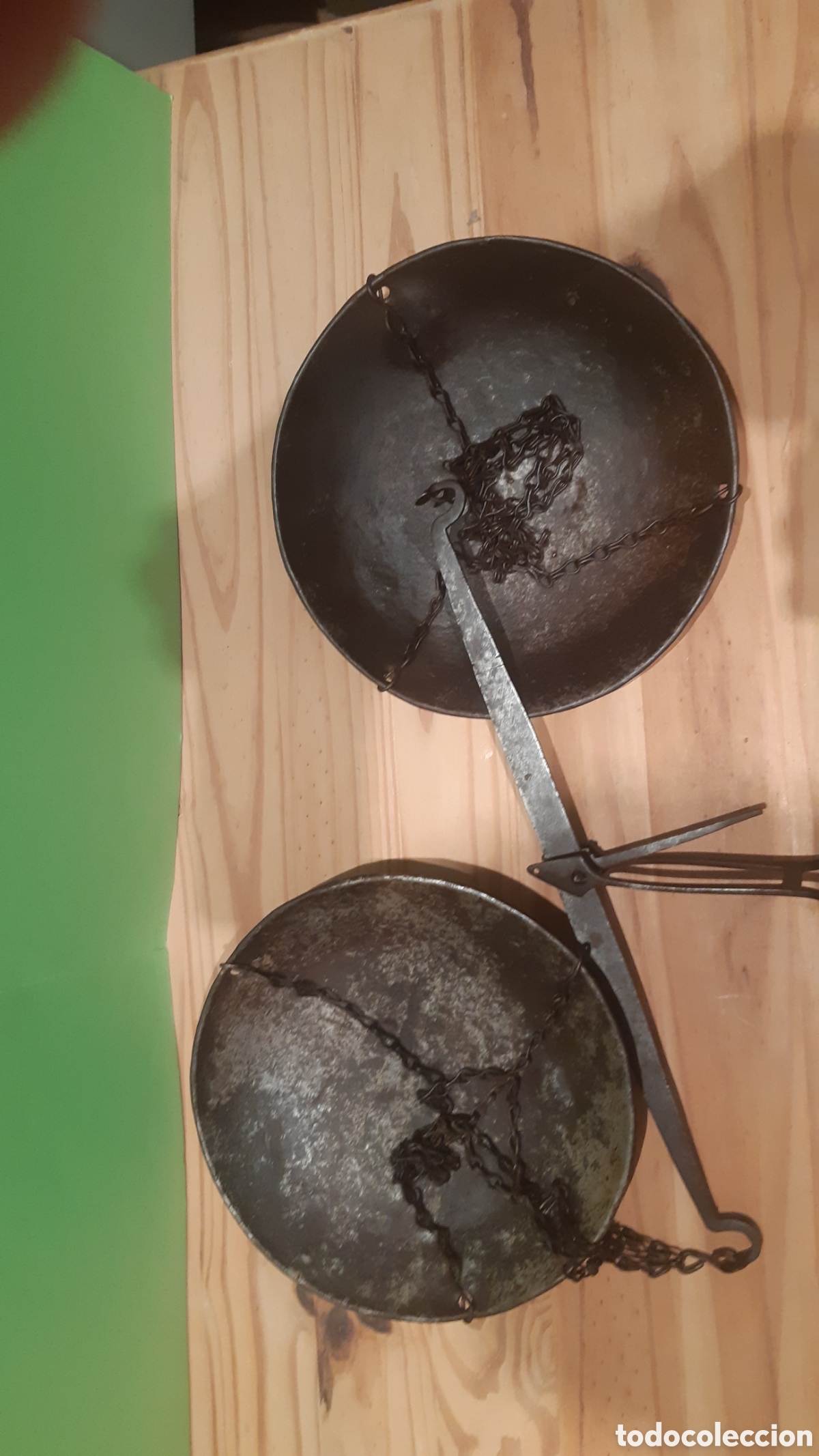 Antig&uuml;edades: Balanza romana de platos - Foto 2