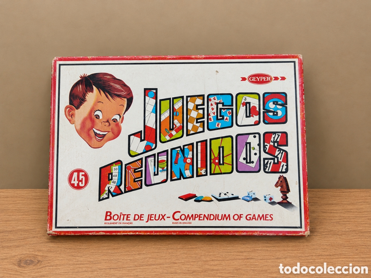 Antig&uuml;edades: Juegos Reunidos Geyper N&ordm; 45 - Vintage (Incompleto / Coleccionismo)