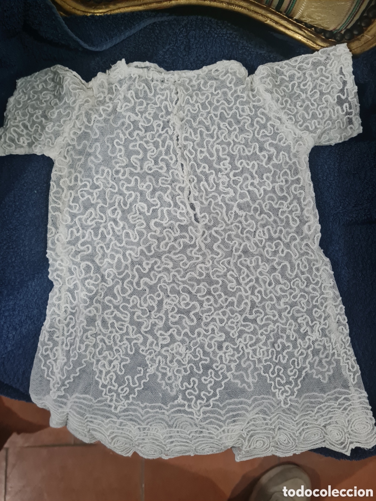 Antig&uuml;edades: Antiguo Vestido para mu&ntilde;eca - Foto 2