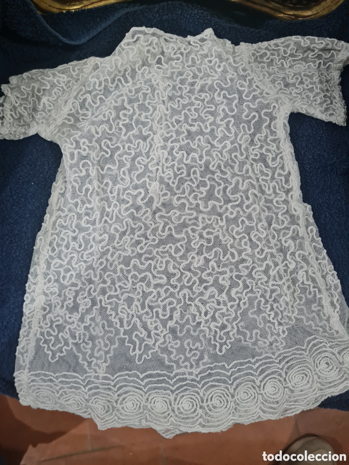 Antig&uuml;edades: Antiguo Vestido para mu&ntilde;eca - Foto 1