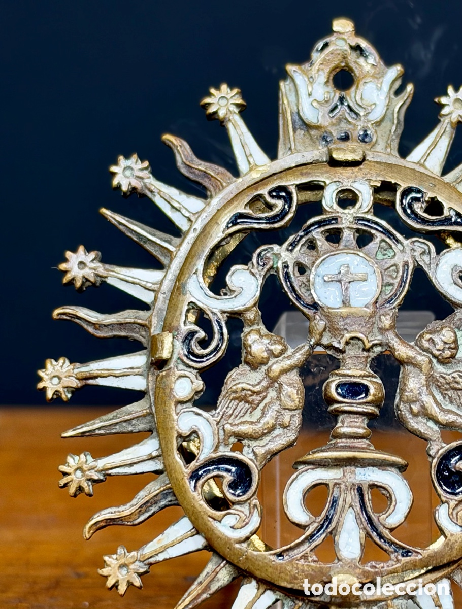 Antig&uuml;edades: Venera o Medall&oacute;n devocional, S.XVII - Foto 2