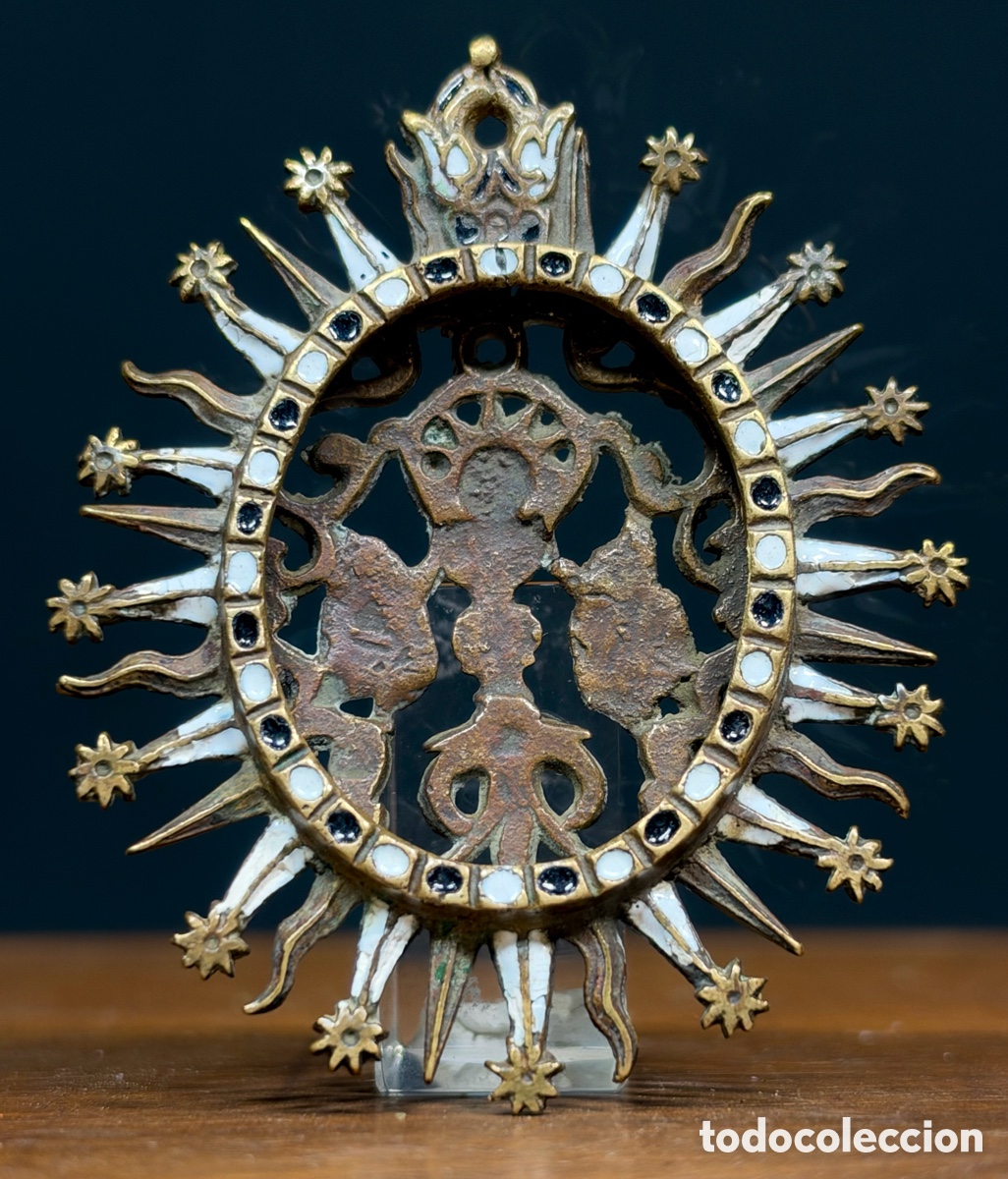 Antig&uuml;edades: Venera o Medall&oacute;n devocional, S.XVII - Foto 3