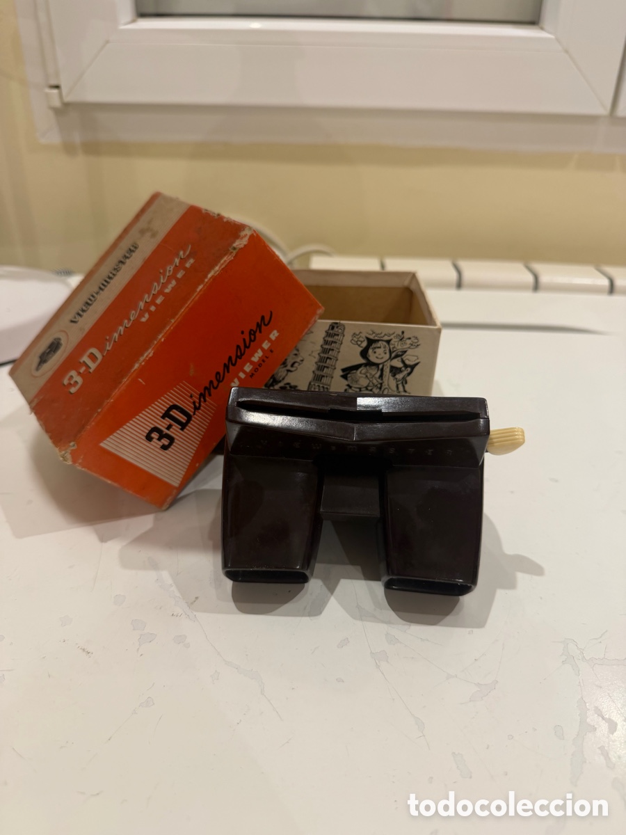 Antig&uuml;edades: View-Master 3-D Dimension Viewer con caja - Foto 2