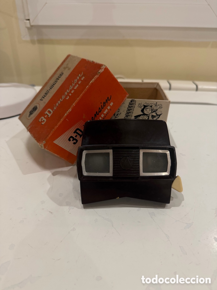 Antig&uuml;edades: View-Master 3-D Dimension Viewer con caja