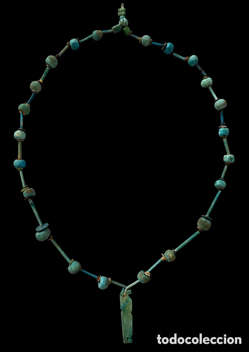 Antig&uuml;edades: Collar Usej de Hathor - Foto 3