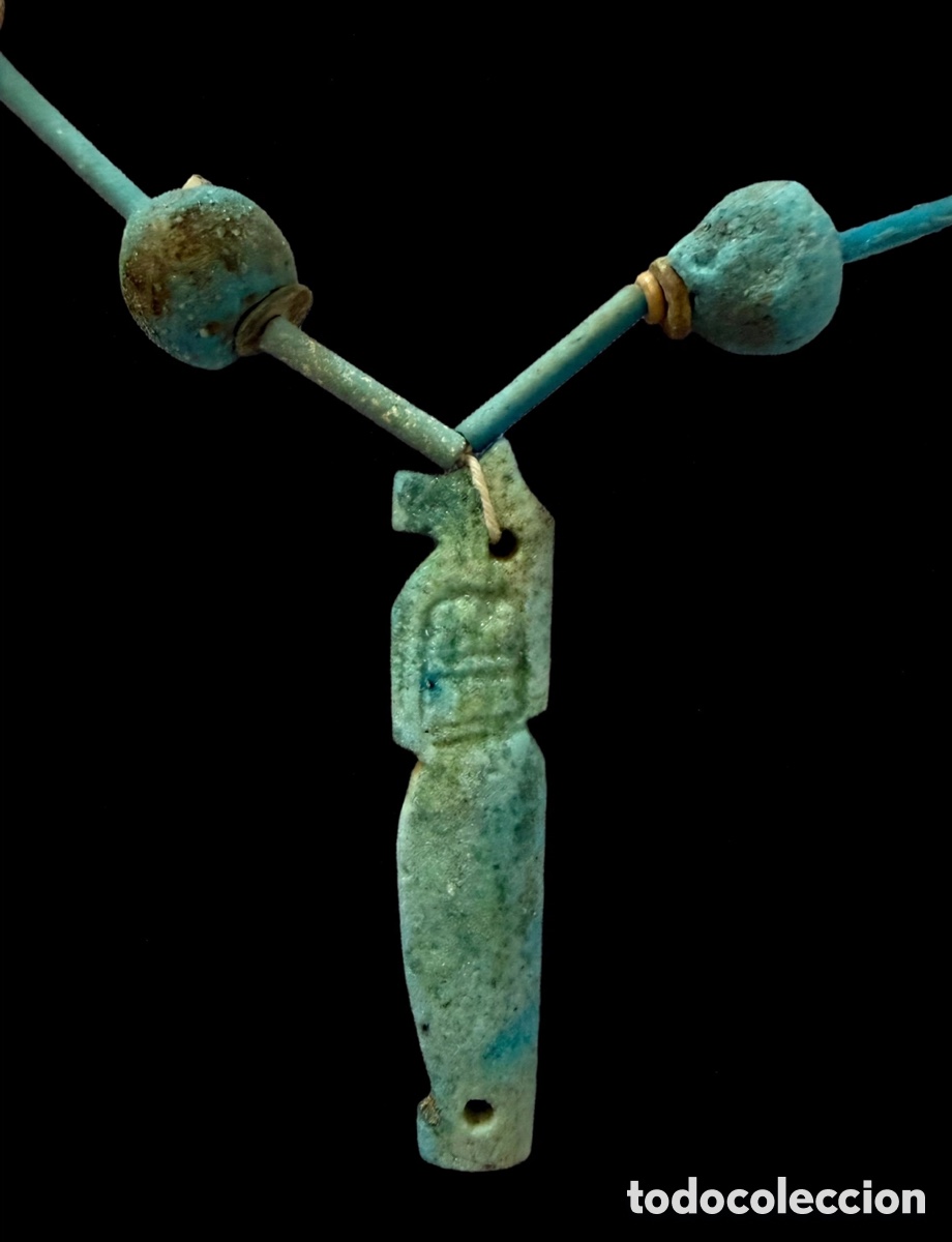 Antig&uuml;edades: Collar Usej de Hathor - Foto 4