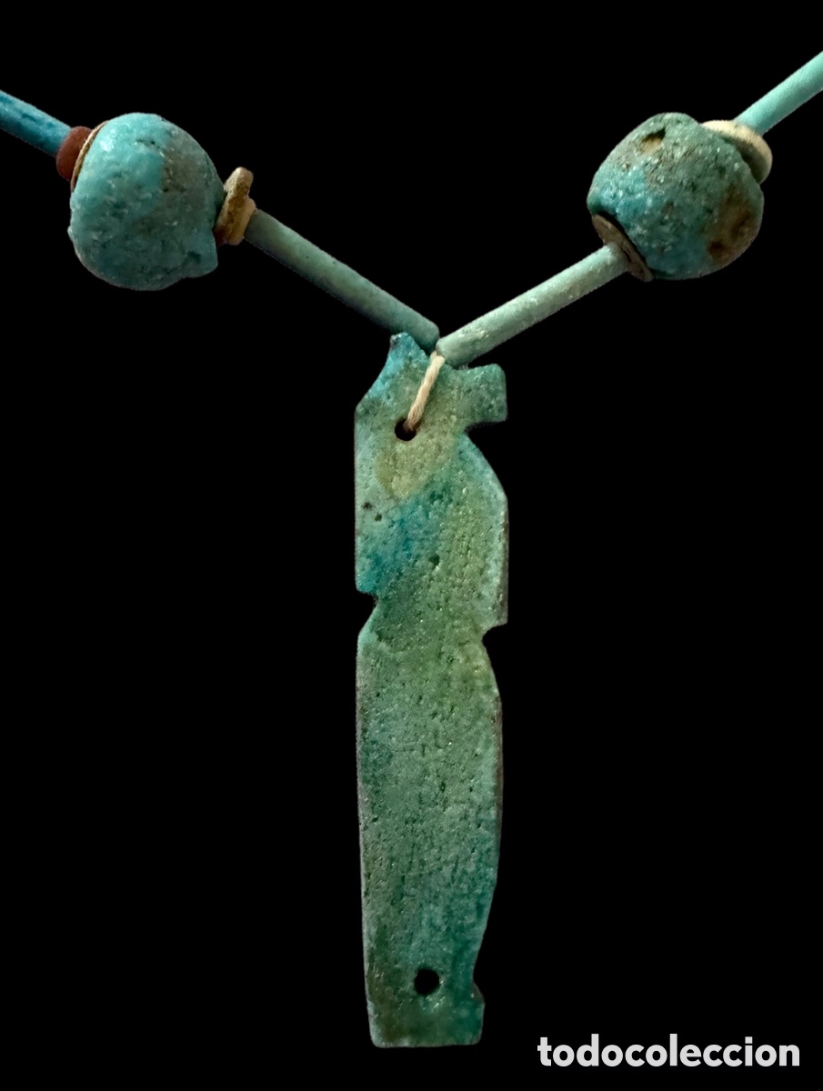 Antig&uuml;edades: Collar Usej de Hathor - Foto 6