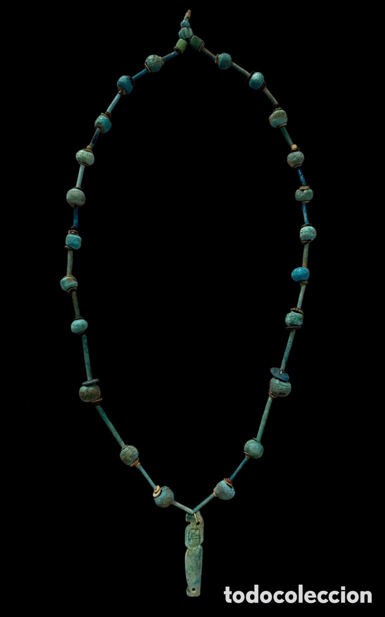 Antig&uuml;edades: Collar Usej de Hathor - Foto 7