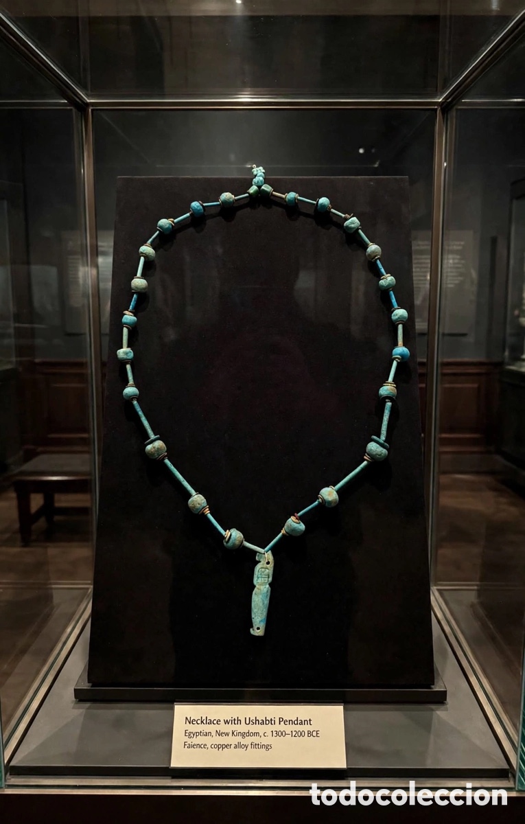 Antig&uuml;edades: Collar Usej de Hathor - Foto 1