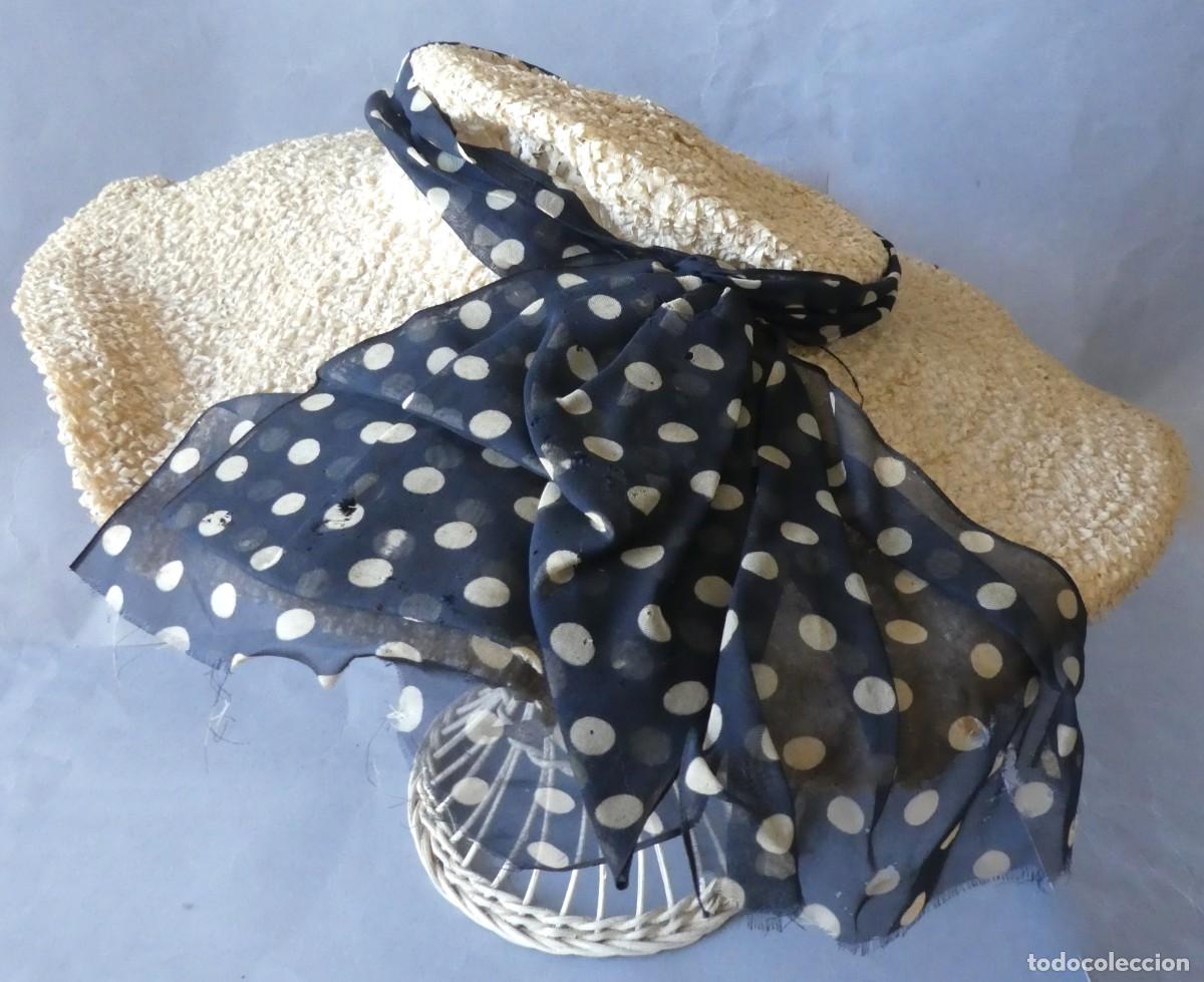 Antig&uuml;edades: ANTIGUO SOMBRERO JEANNE.- ALTA COSTURA