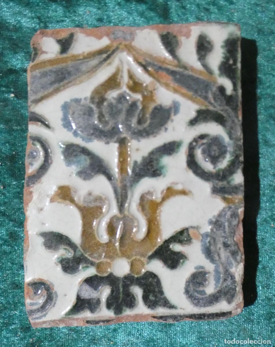 Antig&uuml;edades: Azulejo, Azulejos Espa&ntilde;ol, Toledo siglo 16