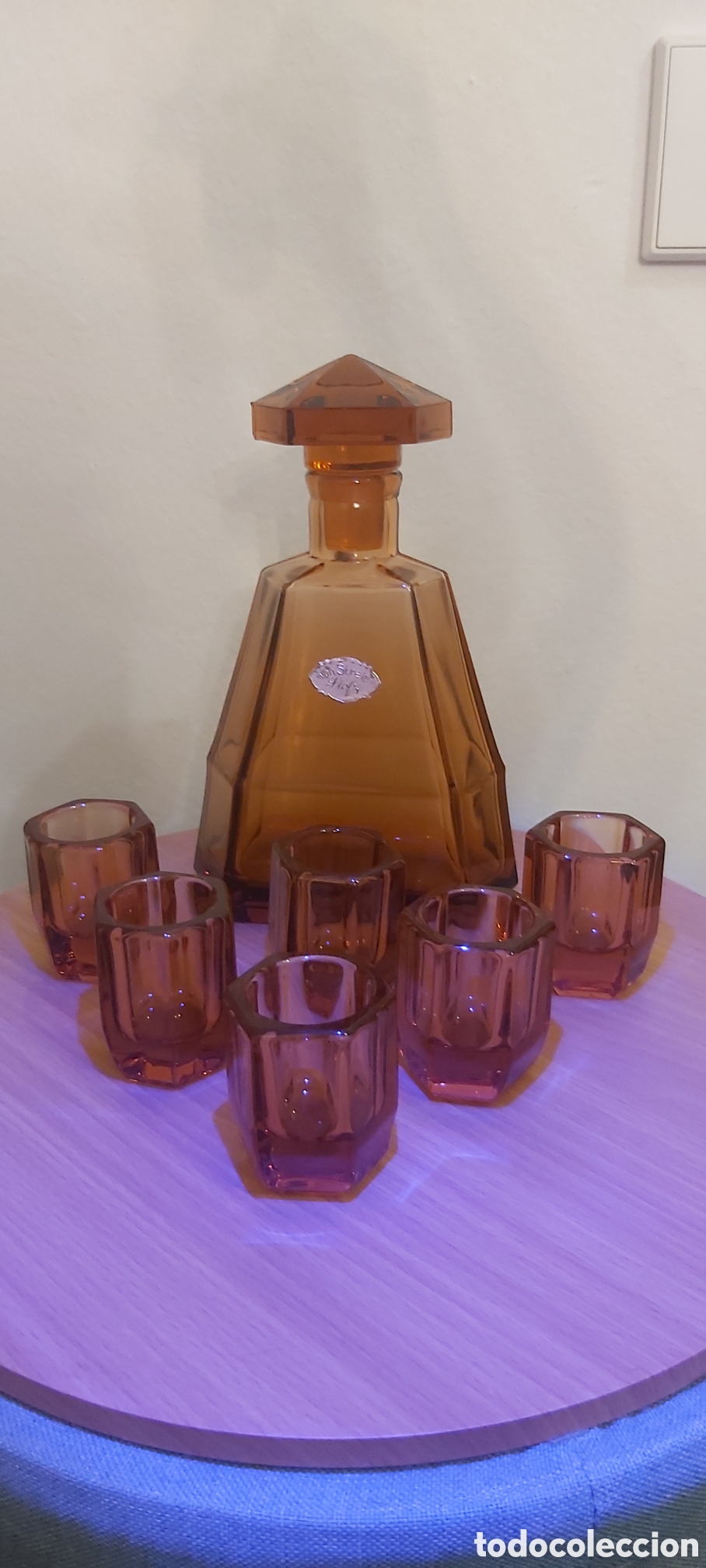 Antig&uuml;edades: Juego Licor Art D&eacute;co 1930 Gebr&uuml;der von Streit &rdquo;Stolz&rdquo;