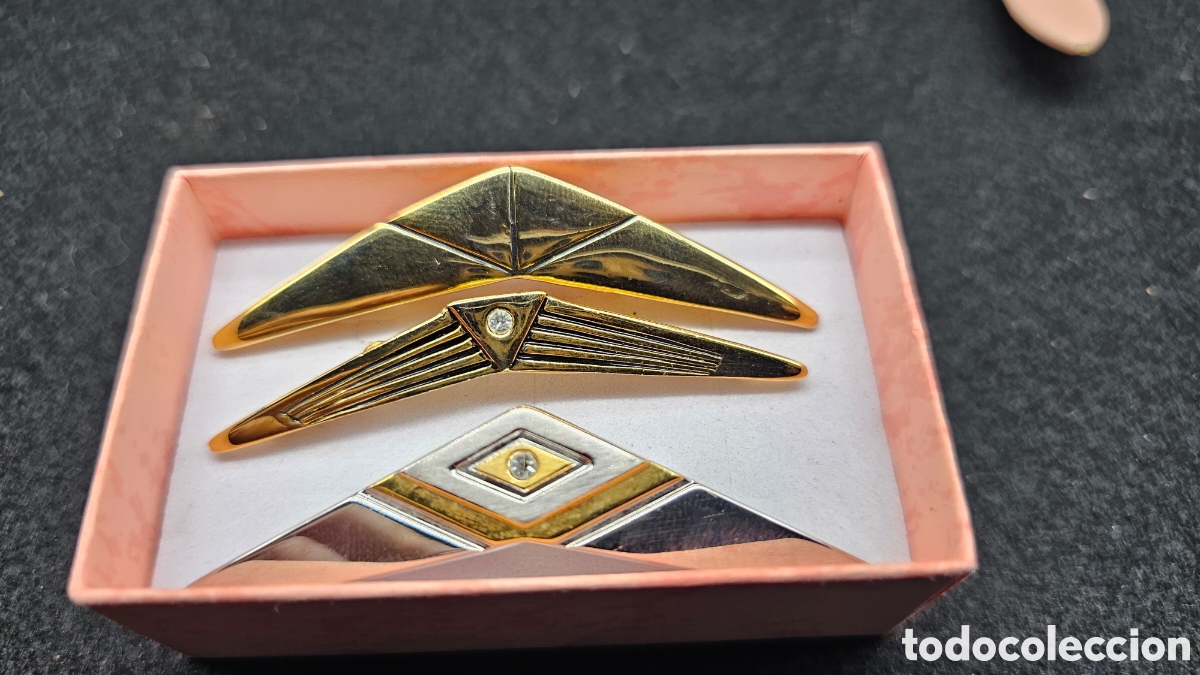 Antig&uuml;edades: Pinzas de corbata ..... - Foto 3