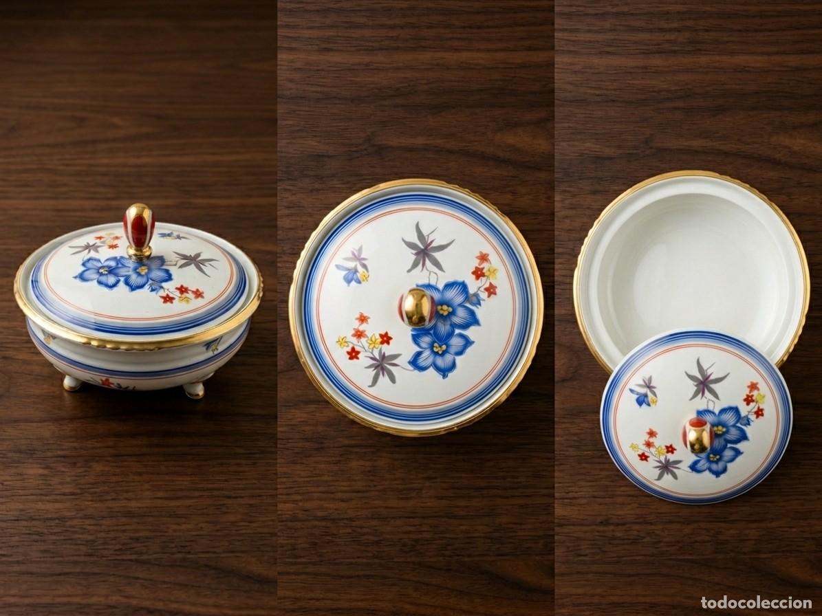 Antig&uuml;edades: Antigua Sopera de Porcelana Ad&egrave;le Carey &ndash; Modelo Adele (c. 1970)