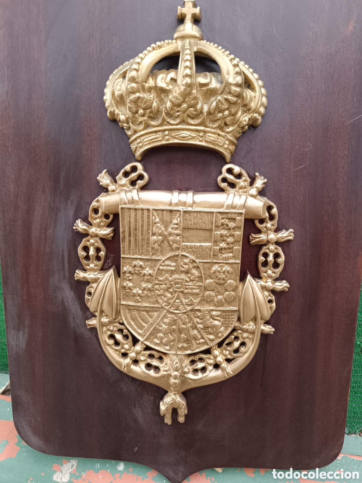 Antig&uuml;edades: Metopa militar de bronce - Foto 2