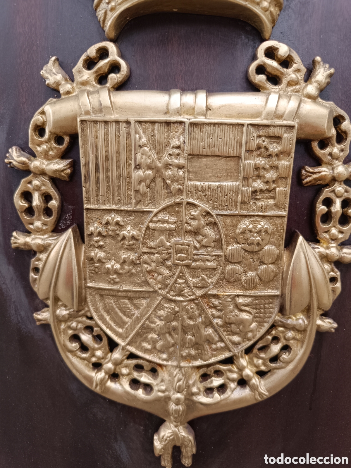 Antig&uuml;edades: Metopa militar de bronce - Foto 3