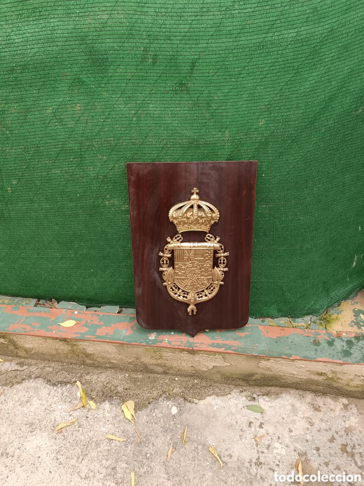 Antig&uuml;edades: Metopa militar de bronce - Foto 1