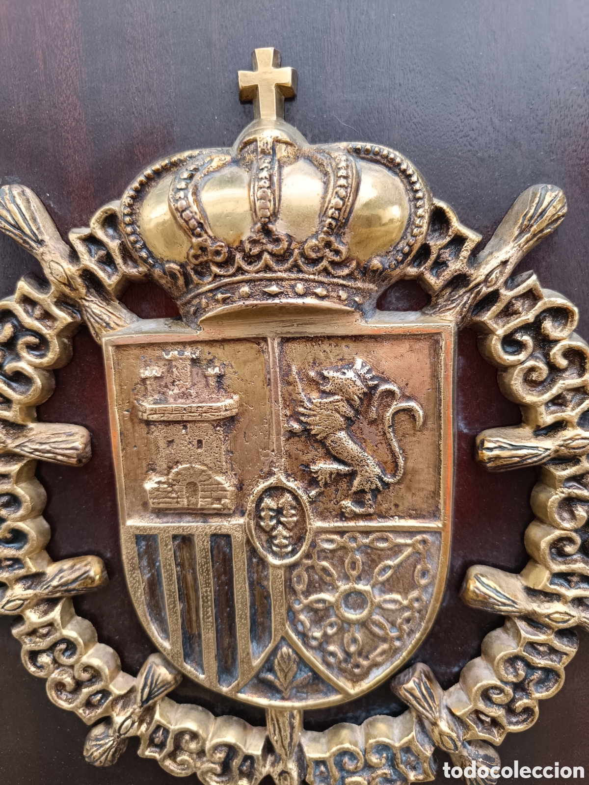 Antig&uuml;edades: Metopa militar de bronce - Foto 3
