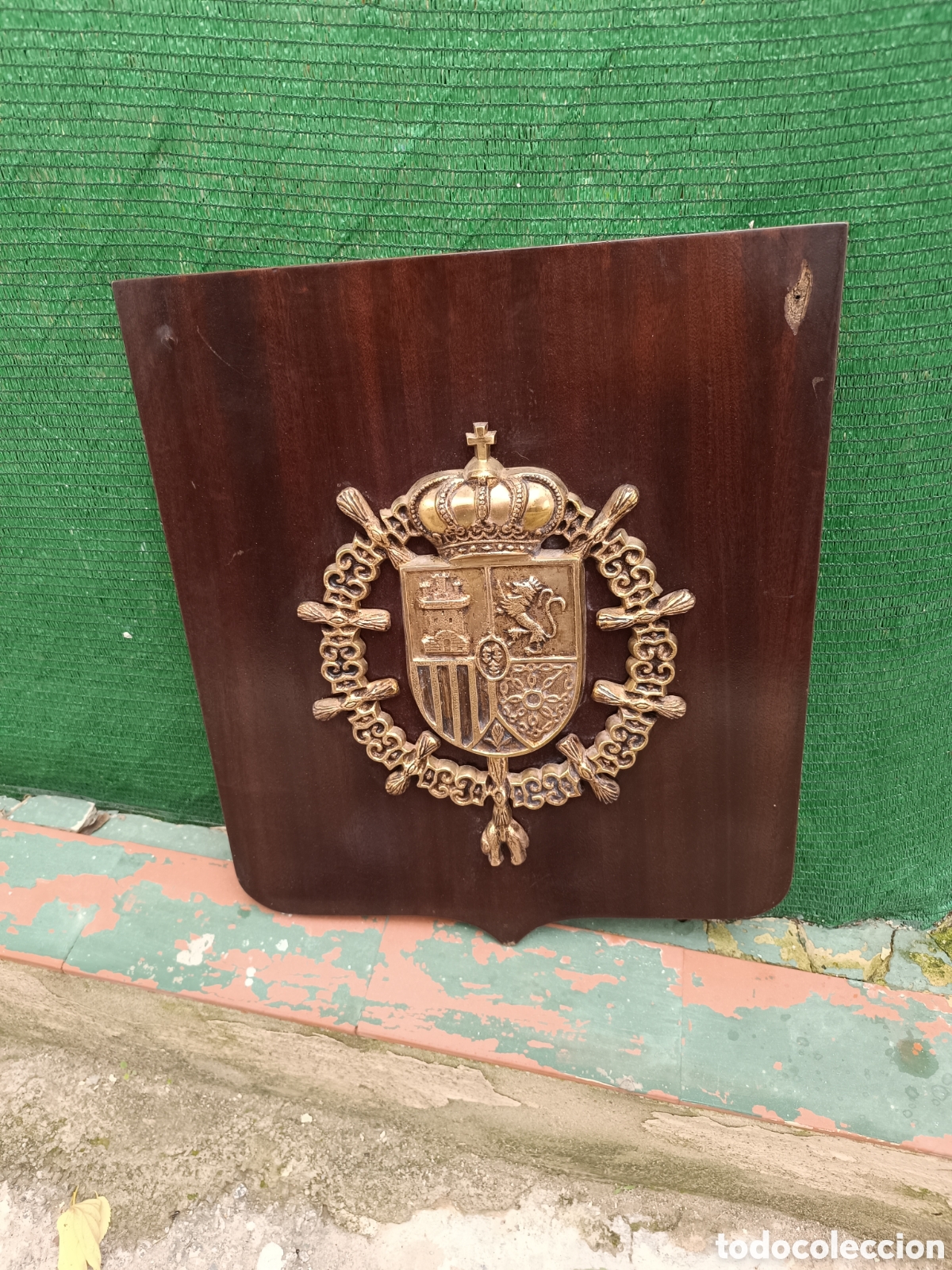 Antig&uuml;edades: Metopa militar de bronce - Foto 1