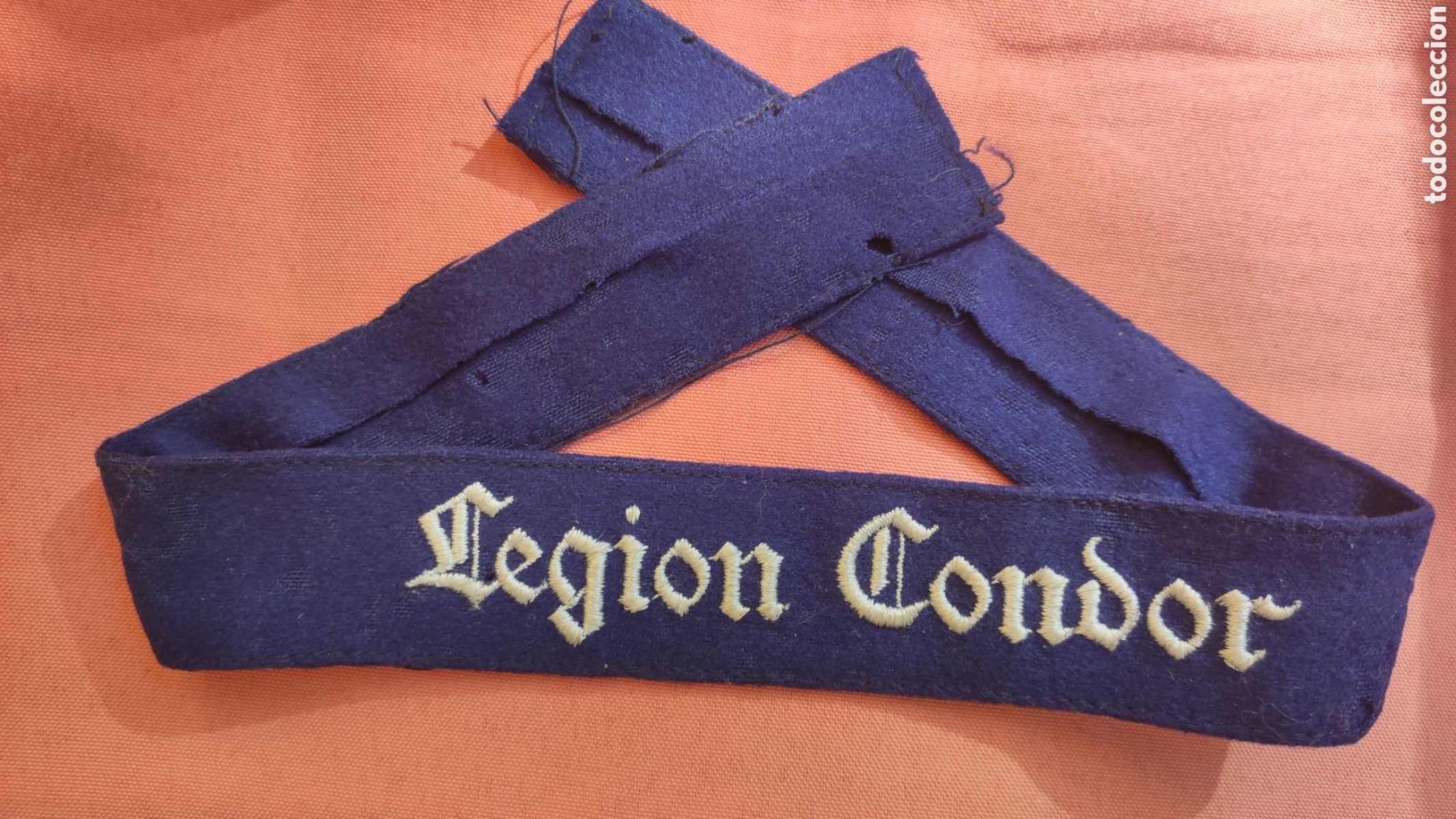Antig&uuml;edades: Brazalete Legi&oacute;n c&oacute;ndor de guerra civil