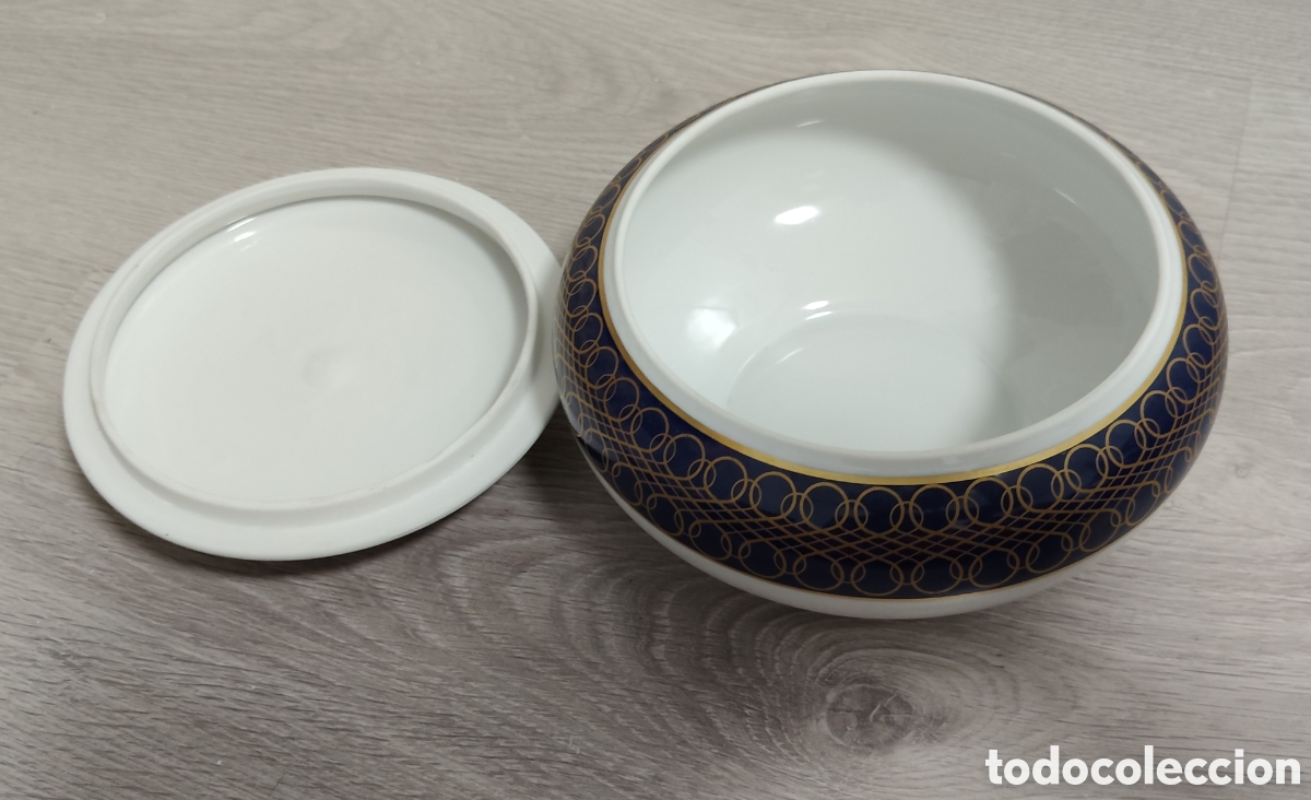 Antig&uuml;edades: Pieza de Porcelana Irabia - Foto 2