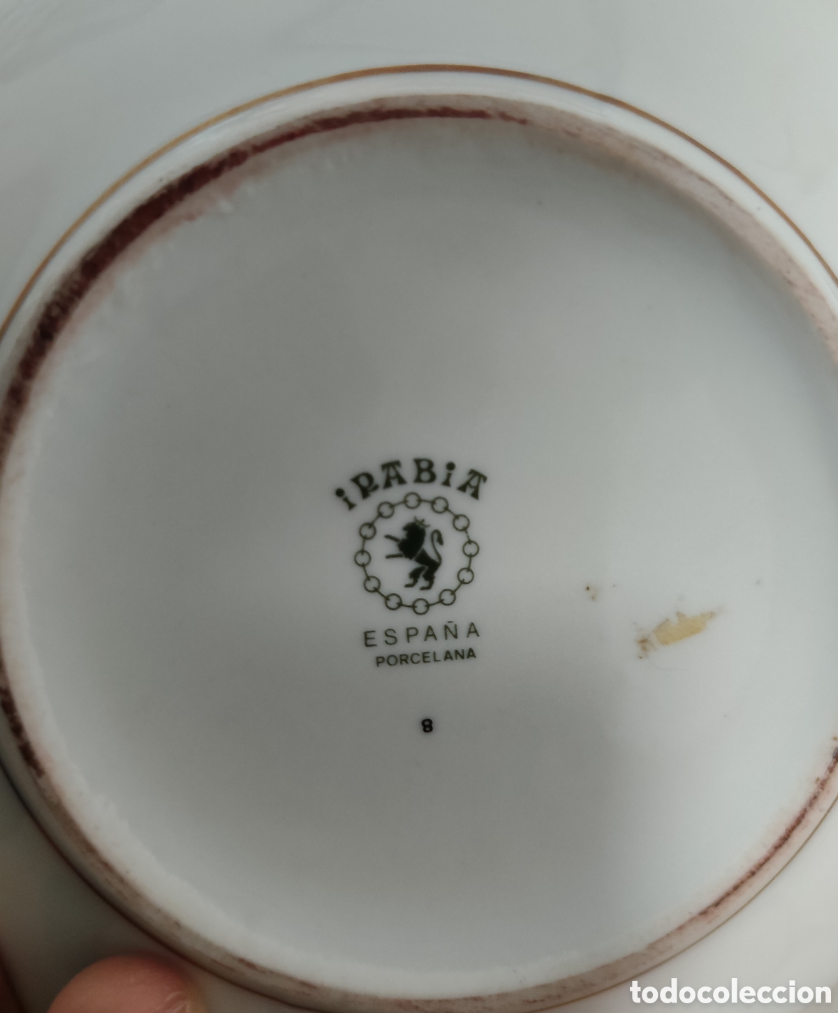 Antig&uuml;edades: Pieza de Porcelana Irabia - Foto 3