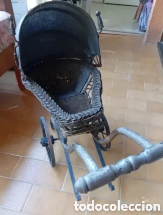 Antig&uuml;edades: Carrito de mu&ntilde;ecas antiguo - Foto 3
