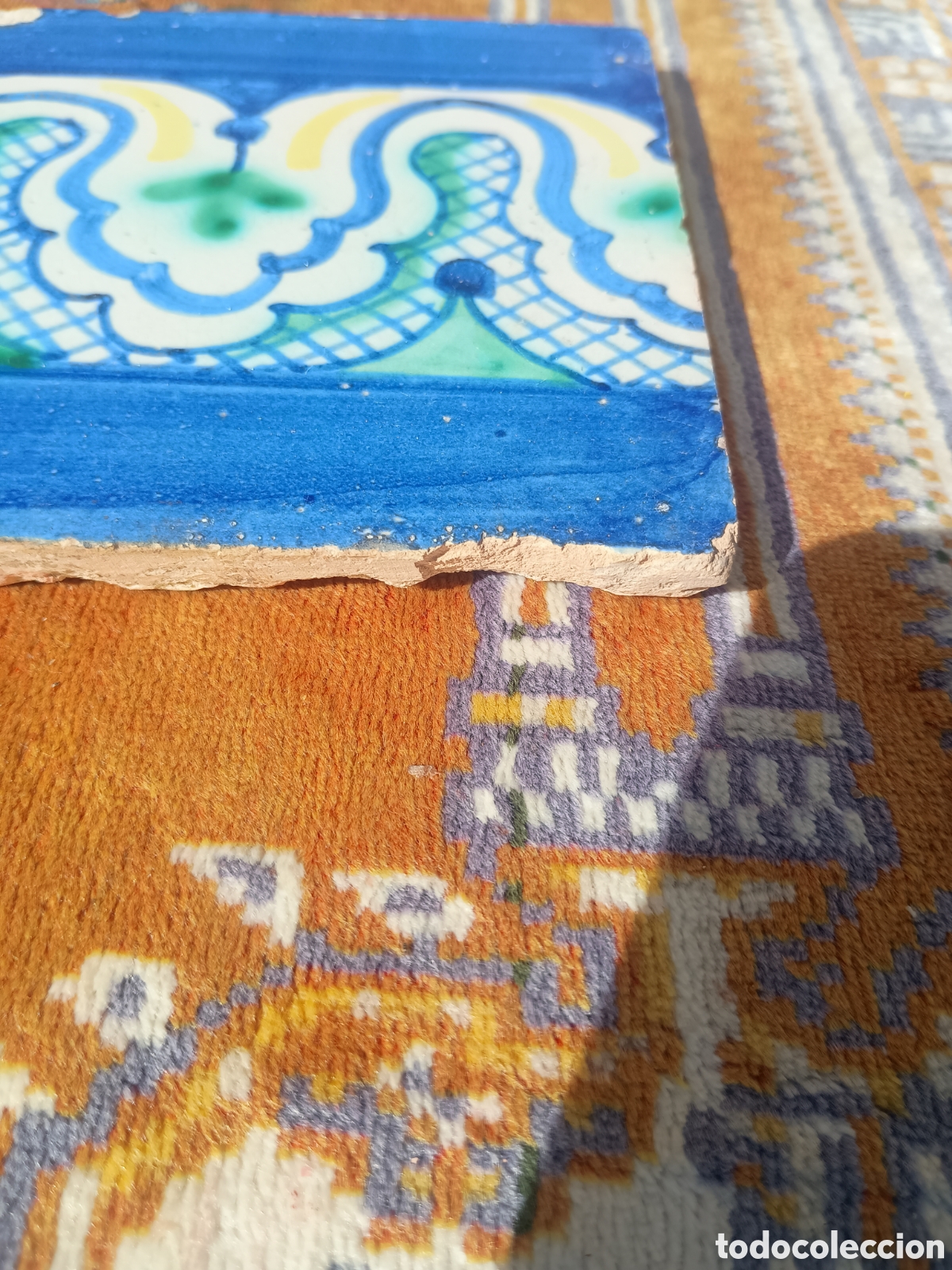 Antig&uuml;edades: Azulejo Triana sellado - Foto 5