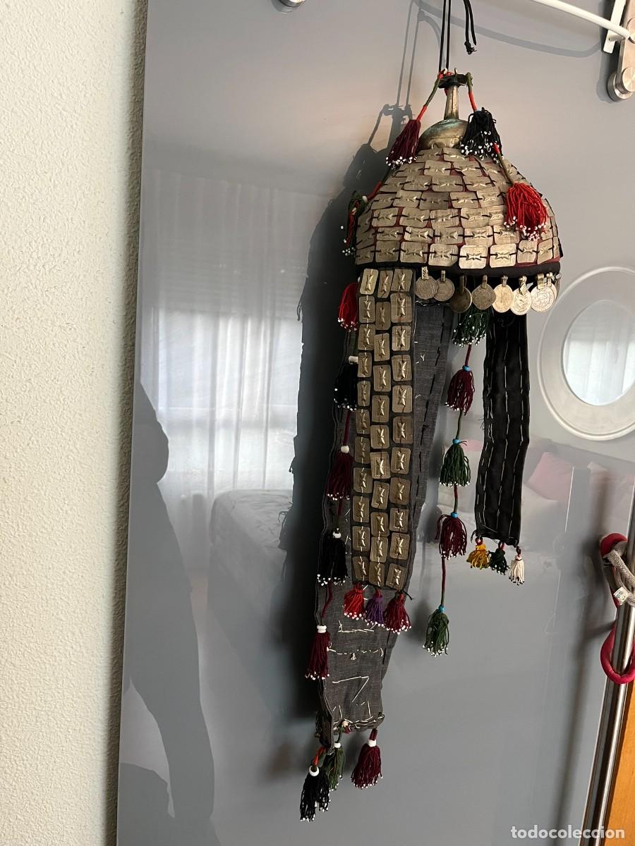 Antig&uuml;edades: Tocado ceremonial tradicional de boda en Afganist&aacute;n, Turkmenist&aacute;n o Uzbekist&aacute;n